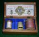 Antique Mauchline Ware Wooden Clarks Sewing Box Balmoral Castle Scotland Baskets & Boxes photo 2