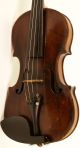 250 Years Old 4/4 Violin Lab: D.  Montagnana 1729 Violon Geige String photo 1