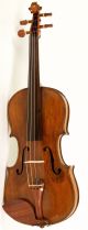 Great Piece Of Italy Year 1847 Old 4/4 Violin Lab: Livorno Violon Geige String photo 1
