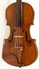 Great Piece Of Italy Year 1847 Old 4/4 Violin Lab: Livorno Violon Geige String photo 2