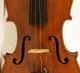 Very Old Strad Copy With Double Purfling 4/4 Violin Violon Geige String photo 3
