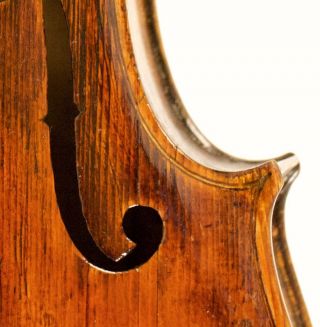 300 Years Antique Old 4/4 Violin Lab: C.  F.  Landolfi 1764 Violon Geige photo