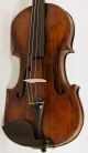 300 Years Antique Old 4/4 Violin Lab: C.  F.  Landolfi 1764 Violon Geige String photo 2