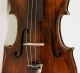 300 Years Antique Old 4/4 Violin Lab: C.  F.  Landolfi 1764 Violon Geige String photo 3