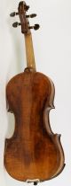 300 Years Antique Old 4/4 Violin Lab: C.  F.  Landolfi 1764 Violon Geige String photo 4