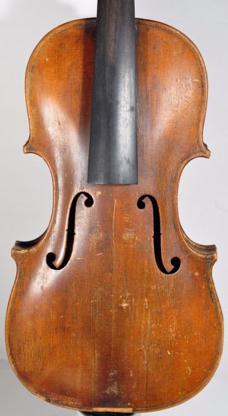 Antique 19thc ' Hopf ' Violin Vintage Stringed Instrument 4/4 Full Size Fiddle photo