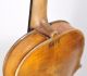 Antique 19thc ' Hopf ' Violin Vintage Stringed Instrument 4/4 Full Size Fiddle String photo 3