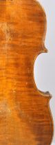 Antique 19thc ' Hopf ' Violin Vintage Stringed Instrument 4/4 Full Size Fiddle String photo 5