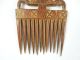Old African Asante Womens Wedding Comb Africa Mid 3rd Quarter 20thc African photo 7