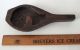Rare 19thc Antique Primitive Wood Hand Carved Fish Butter Mold Folk Art Stamp Primitives photo 2