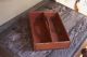 Three Early Antique Primitive Old Wood Boxes W/original Paint Primitives photo 2