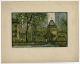 1931 Pencil Signed Fine Art Linocut Print York City Landscape Leon Dolice Art Deco photo 1