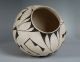 Large Native American Indian Polychrome Acoma Pottery Olla Pot/ S.  Vallo/ Nr Native American photo 9