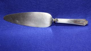 Sterling Silver Handle Whiting King Albert Cake & Pie Server 9 1/4 Inches photo