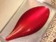 Vintage Modern Reed And Barton Enamel Teardrop Silver Plated Dish Red Bowls photo 4