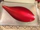 Vintage Modern Reed And Barton Enamel Teardrop Silver Plated Dish Red Bowls photo 5