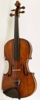 Crazy 200 Years Old 4/4 Violin Labeled N.  Lupot 1790 Violon Geige String photo 1