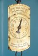 Antique Penn Scale Mfg Co Circular Spring Balance Scale Brass Face & Basket 30lb Scales photo 1
