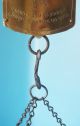 Antique Penn Scale Mfg Co Circular Spring Balance Scale Brass Face & Basket 30lb Scales photo 7