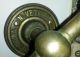Antique Safe Vault Brass Vetere Invulnerable Door Handle Knob Latch Argentina Safes & Still Banks photo 2