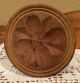 Antique Wooden Butter Mold With No Cracks Other Antique Woodenware photo 2