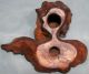 Vintage Singing Cherub Angel Putto Art Pottery Wall Figure 5.  75 