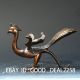 China Old Antique Bronze Hand - Carved Statue - - - Chilong Dragon 1 Other Antique Chinese Statues photo 2