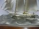 Silver960 The Japanese Huge Sailboat.  2masts 202g/ 7.  14oz.  Takehiko ' S Work. Other Antique Sterling Silver photo 6