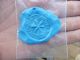 Medieval 13th Century Personal Round Lead Seal Petal Design In Centre British photo 1