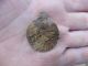 Medieval 13th Century Personal Round Lead Seal Petal Design In Centre British photo 2