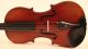 Solo Gun Old Italian Violin A.  Pollastri 1910 Geige Violon Violino Violine Viola String photo 3