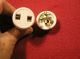Antique 1900 Ge Electrical Porcelain Threaded Light Bulb Base With Cord Plug Other Antique Science Equip photo 1
