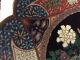 Antique Chinese Cloisonne Bronze Enamel Dish Plate Bowl Floral Butterflies Vtg Bowls photo 4