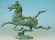 Asian Chinese Old Bronze Handmade Carved Fly Horse Figure Collect Statue Other Antique Chinese Statues photo 4