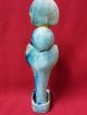 Ancient Egyptian Blue Statue Of God Hours Egyptian photo 2
