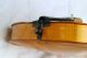 Antique Violin Labeled Emanuel Adam Homolka Fecit Welwarii Anno 1844 String photo 6