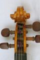 Antique Violin Labeled Emanuel Adam Homolka Fecit Welwarii Anno 1844 String photo 7