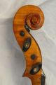 Antique French Labeled Violin Fait Dans L ' Atelier De P.  Blanchard.  Lyon 1906 String photo 5