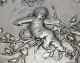 Solid Silver Antique Heavy Cast Cherub Cupid Dish Tray 1892 (108 - 1 - Svy) Other Antique Sterling Silver photo 3