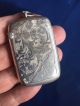 Fine Antique Sterling Silver Bright Cut Vesta Case By W H Haseler,  B/ham 1906 Cigarette & Vesta Cases photo 1