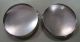 Vintage Sterling Silver.  800 Trinket/pill Round Box Sterling Silver (.925) photo 2