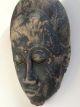 Antique Carved Wood Baule Ivory Coast African Mblo Tribal Portrait Mask Masks photo 8