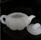 100 Natural Afghanistan Jade Hand Carved Pumpkin Shape The Teapot,  Hip Flask Teapots photo 2