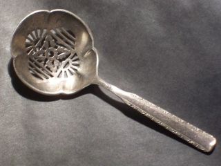 Sterling Silver Eventide Bonbon Serving Spoon By Gorham photo