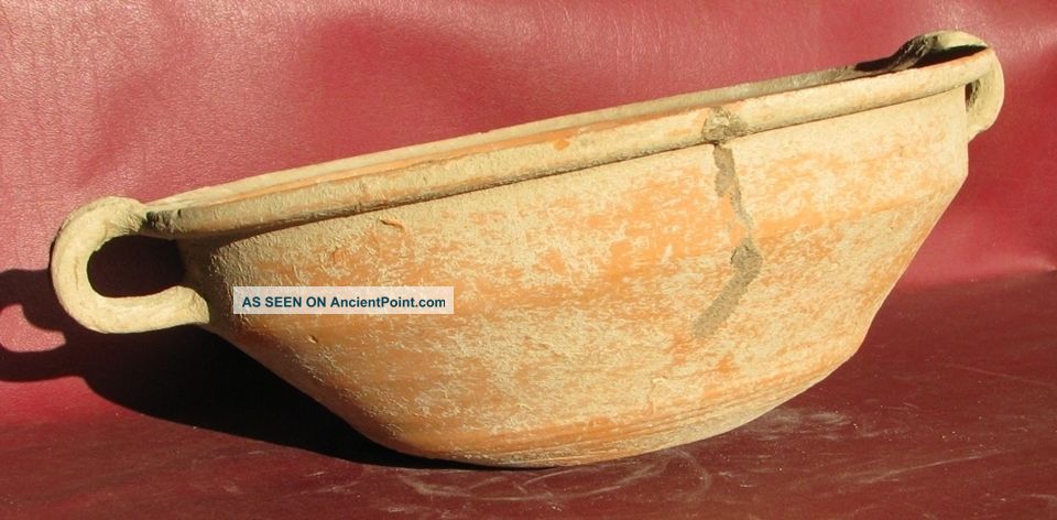 Ancient Artifact Herodian Era Clay Pottery Bowl Rt 242 Roman photo