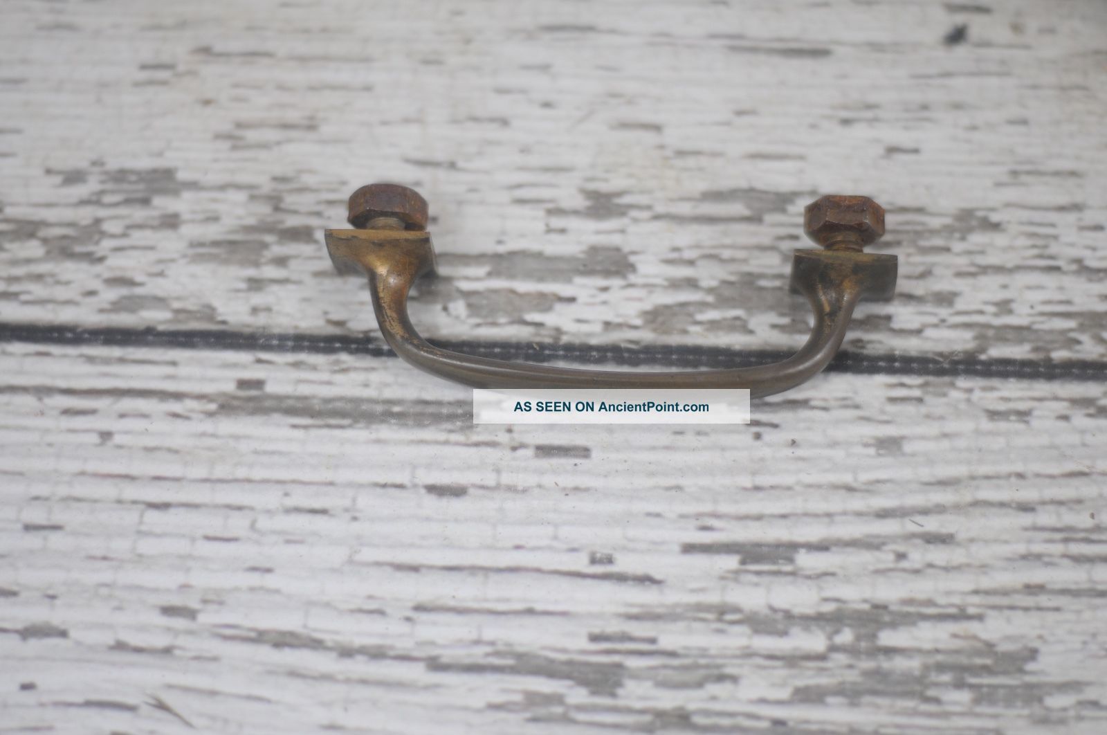 5 Vintage Decorative Brass Drawer Pulls Shaw Walker File Pulls