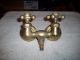 Vintage Brass Water Faucet From Cast Iron Bath Tub Plumbing photo 1