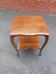 Antique Vintage Victorian Oak Quarter Sawn Stand Table 1800-1899 photo 1