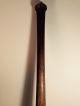 1910 Era Pennant No.  605 Wood Antique Playground Skinny Baseball Bat 30.  5 
