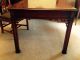 Councill Furniture Large Executive Mahogany Chippendale Banded Inlay Desk Post-1950 photo 2